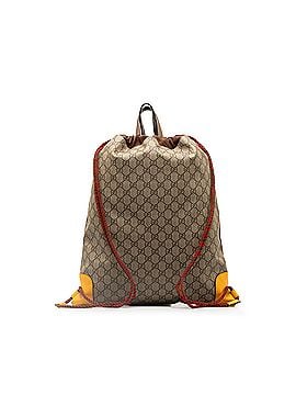 Gucci GG Supreme Neo Vintage Drawstring Backpack (view 2)