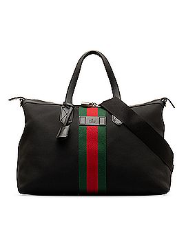 Gucci Techno Canvas Web Travel Bag (view 1)