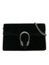 Gucci 100% Suede Black Super Mini Dionysus Suede Crossbody Bag One Size - photo 1