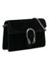 Gucci 100% Suede Black Super Mini Dionysus Suede Crossbody Bag One Size - photo 3