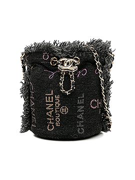 Chanel Mini Denim Mood Bucket with Chain (view 1)