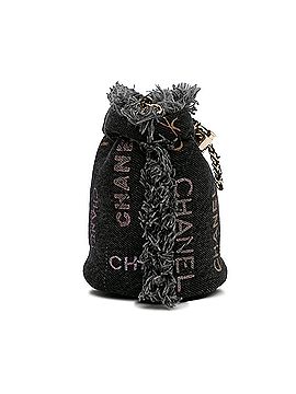 Chanel Mini Denim Mood Bucket with Chain (view 2)