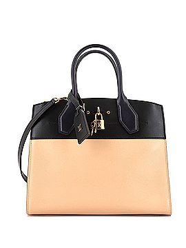 Louis Vuitton City Steamer Handbag Leather MM (view 1)