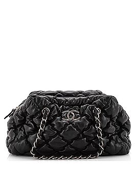 Chanel Bubble Bowler Bag Quilted Lambskin Medium (view 1)
