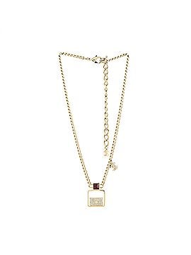 Chanel CC Flap Bag Pendant Chain Necklace Metal with Crystals (view 2)