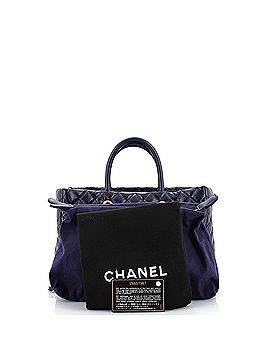 Chanel Coco Handle Shopping Tote Quilted Aged Calfskin Medium (view 2)
