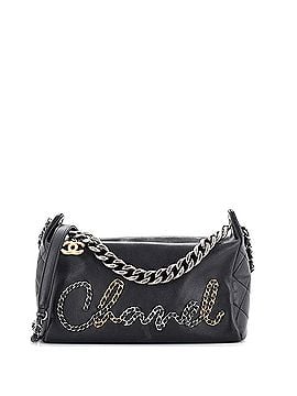 Chanel Chain Signature Hobo Leather with Metal Medium (view 1)