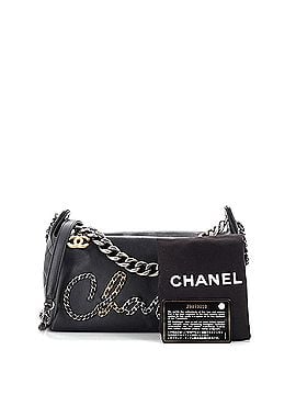 Chanel Chain Signature Hobo Leather with Metal Medium (view 2)