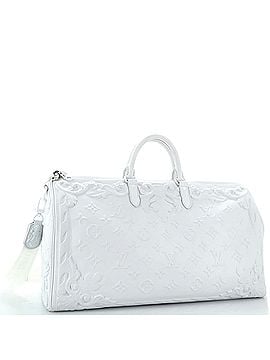 Louis Vuitton Keepall Bandouliere Bag Limited Edition Ornaments Monogram Leather 45 (view 2)