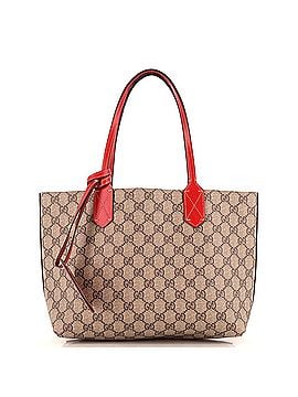 Gucci Reversible Tote GG Print Leather Small (view 1)