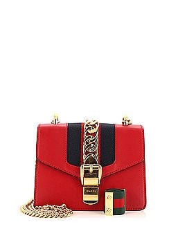 Gucci Sylvie Chain Shoulder Bag Leather Mini (view 2)