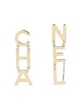 Chanel CHA-NEL Drop Earrings Metal (view 1)