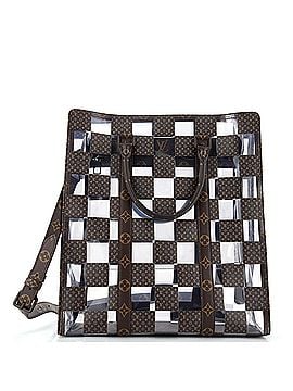 Louis Vuitton Sac Plat Bag Monogram Chess Coated Canvas and PVC (view 1)