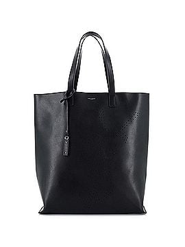 Saint Laurent Shopper Tote Perforated Leather Tall (view 1)
