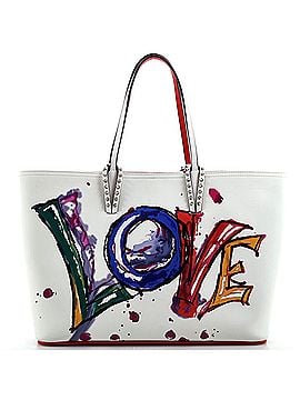 Christian Louboutin Cabata East West Tote Printed Leather Large (view 1)