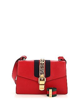 Gucci Sylvie Shoulder Bag Leather Small (view 2)