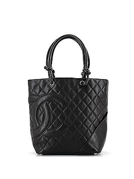 Chanel Cambon Tote Quilted Leather Medium (view 1)