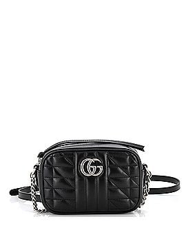 Gucci GG Marmont Shoulder Bag Mixed Matelasse Leather Mini (view 1)