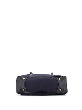 Prada Convertible Belted Satchel Tessuto with Leather Medium (view 2)
