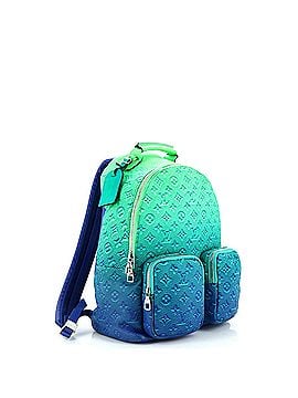 Louis Vuitton Multipocket Backpack Limited Edition Illusion Monogram Taurillon Leather (view 2)