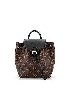 Louis Vuitton Montsouris NM Backpack Monogram Canvas with Leather BB (view 1)
