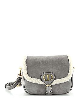 Christian Dior Bobby Flap Bag Shearling and Suede Medium (view 1)