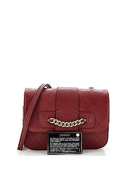 Chanel Front Chain Flap Bag Quilted Sheepskin Medium (view 2)