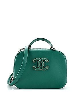 Chanel Coco Curve Vanity Case Calfskin and Quilted Goatskin Medium (view 1)