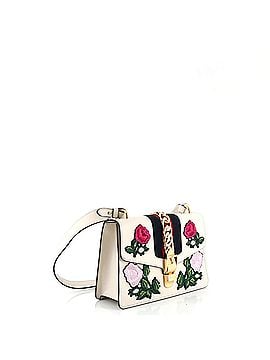 Gucci Sylvie Shoulder Bag Embroidered Leather Small (view 2)