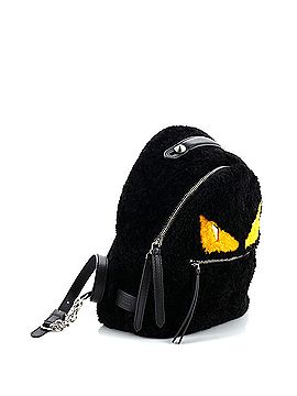 Fendi Monster Backpack Shearling Mini (view 2)