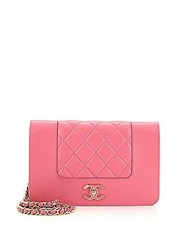 Chanel Mademoiselle Vintage Wallet on Chain Quilted Sheepskin (view 1)