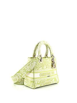 Christian Dior Toile de Jouy Lady D-Lite Bag Embroidered Canvas (view 2)