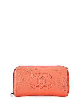 Chanel Timeless CC Zipped Wallet Caviar Long (view 1)