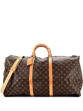 Louis Vuitton Keepall Bandouliere Bag Monogram Canvas 60 (view 1)