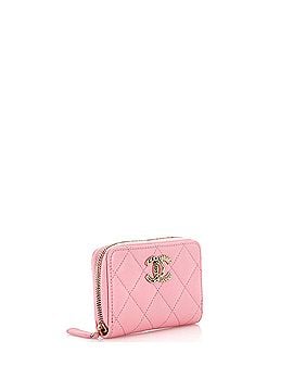 Chanel Multichain CC Zip Coin Purse Quilted Caviar Small (view 2)