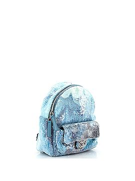 Chanel Waterfall Backpack Sequins with Leather Mini (view 2)