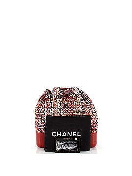 Chanel Gabrielle Backpack Quilted Tweed Small (view 2)