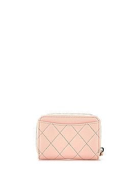Chanel CC Zip Coin Purse Quilted Caviar Small (view 2)