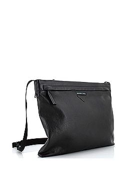 Prada Concept Zip Pocket Messenger Bag Leather Large (view 2)