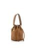Fendi 100% Leather Brown Mon Tresor Bucket Bag Zucca Embossed Leather Mini One Size - photo 2