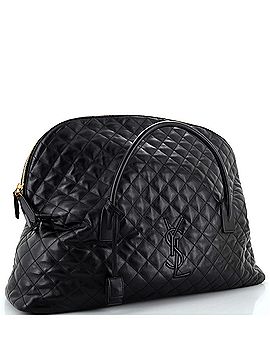 Saint Laurent ES Giant Travel Bag Quilted Leather (view 2)