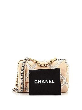 Chanel 19 Flap Bag Crochet Quilted Calfskin Medium (view 2)