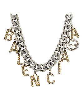 Gucci x Balenciaga The Hacker Project Choker Necklace Metal with Crystal (view 1)