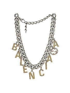 Gucci x Balenciaga The Hacker Project Choker Necklace Metal with Crystal (view 2)