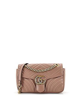 Gucci GG Marmont Flap Bag Matelasse Leather Medium (view 1)