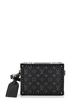 Louis Vuitton Clutch Box Bag Monogram Eclipse and Leather (view 1)
