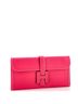 Hermès 100% Leather Pink Jige Elan Clutch Epsom 29 One Size - photo 3