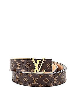 Louis Vuitton LV Initiales Belt Monogram Canvas Thin (view 1)