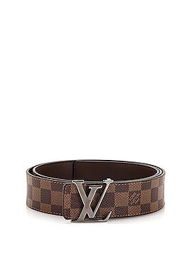 Louis Vuitton LV Initiales Reversible Belt Damier and Leather Wide (view 1)