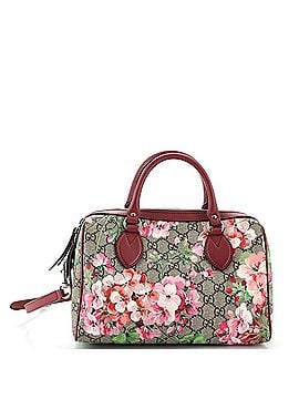 Gucci Convertible Boston Bag Blooms Print GG Coated Canvas Small (view 1)
